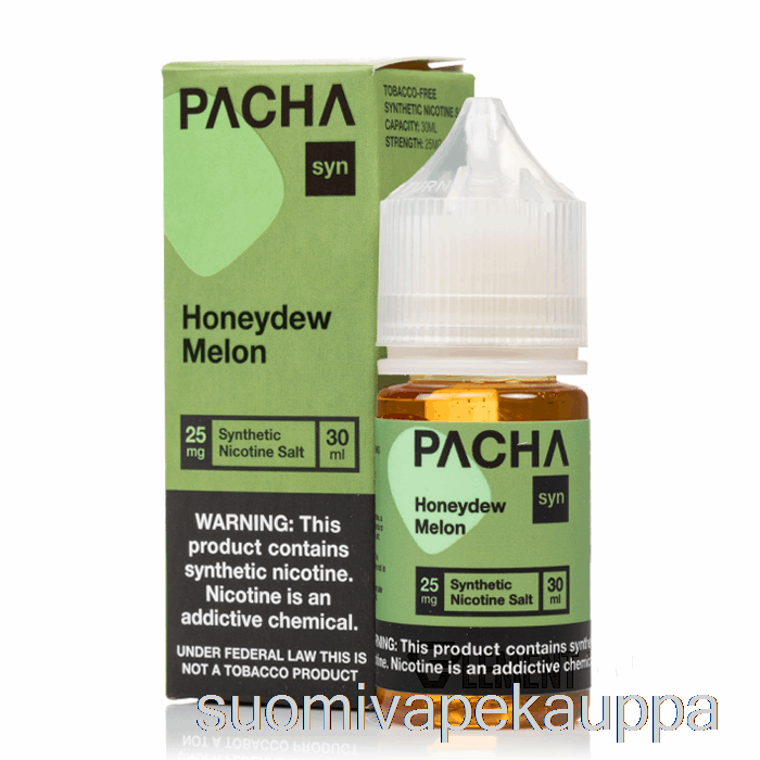 Vape Nesteet Honeydew Meloni - Pachamama Suolat - 30ml 25mg
